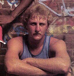 Larry Bird former basketball player and coach