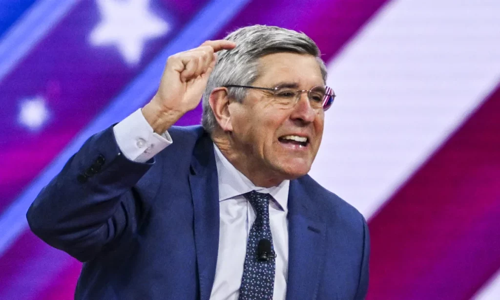 American economist and writer Stephen Moore